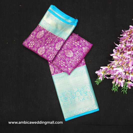 Resham Mix Kanchi Pattu Sarees