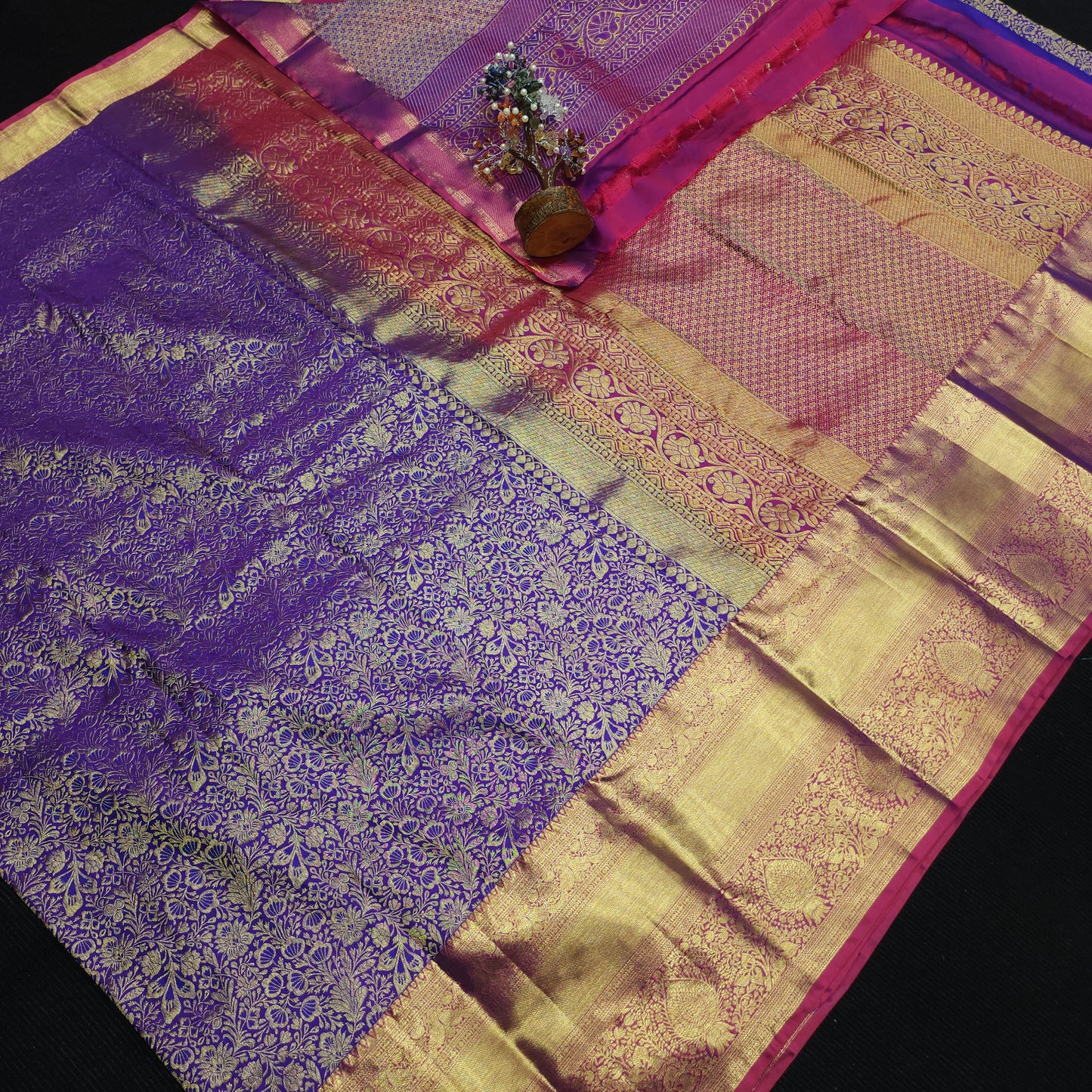 Kanchi Pattu Reshma Saree✨️