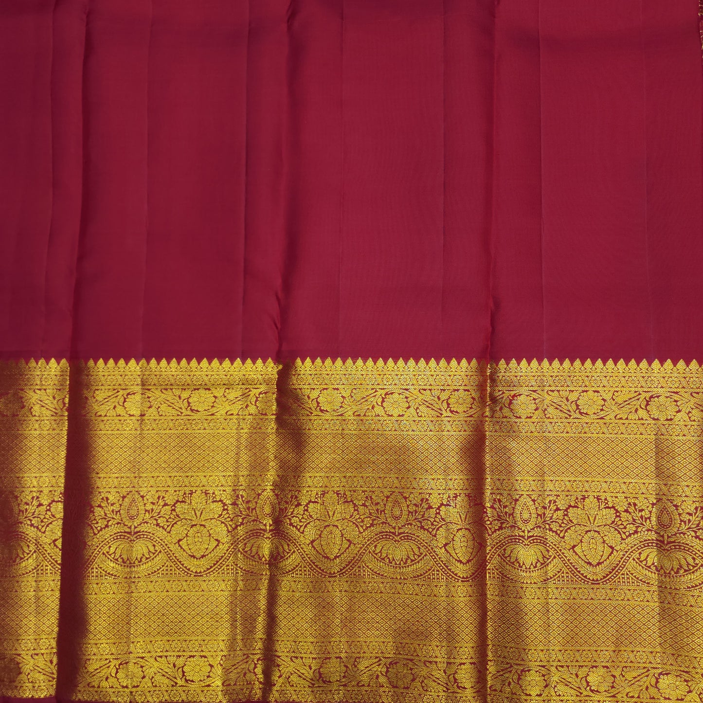 Pure tissue Bridal Kanchi Pattu Handloom Saree