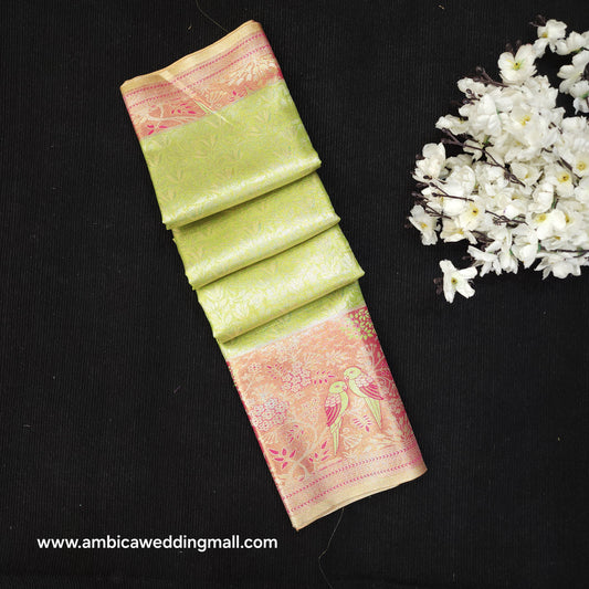Skirt Border Kanchi Pattu Saree