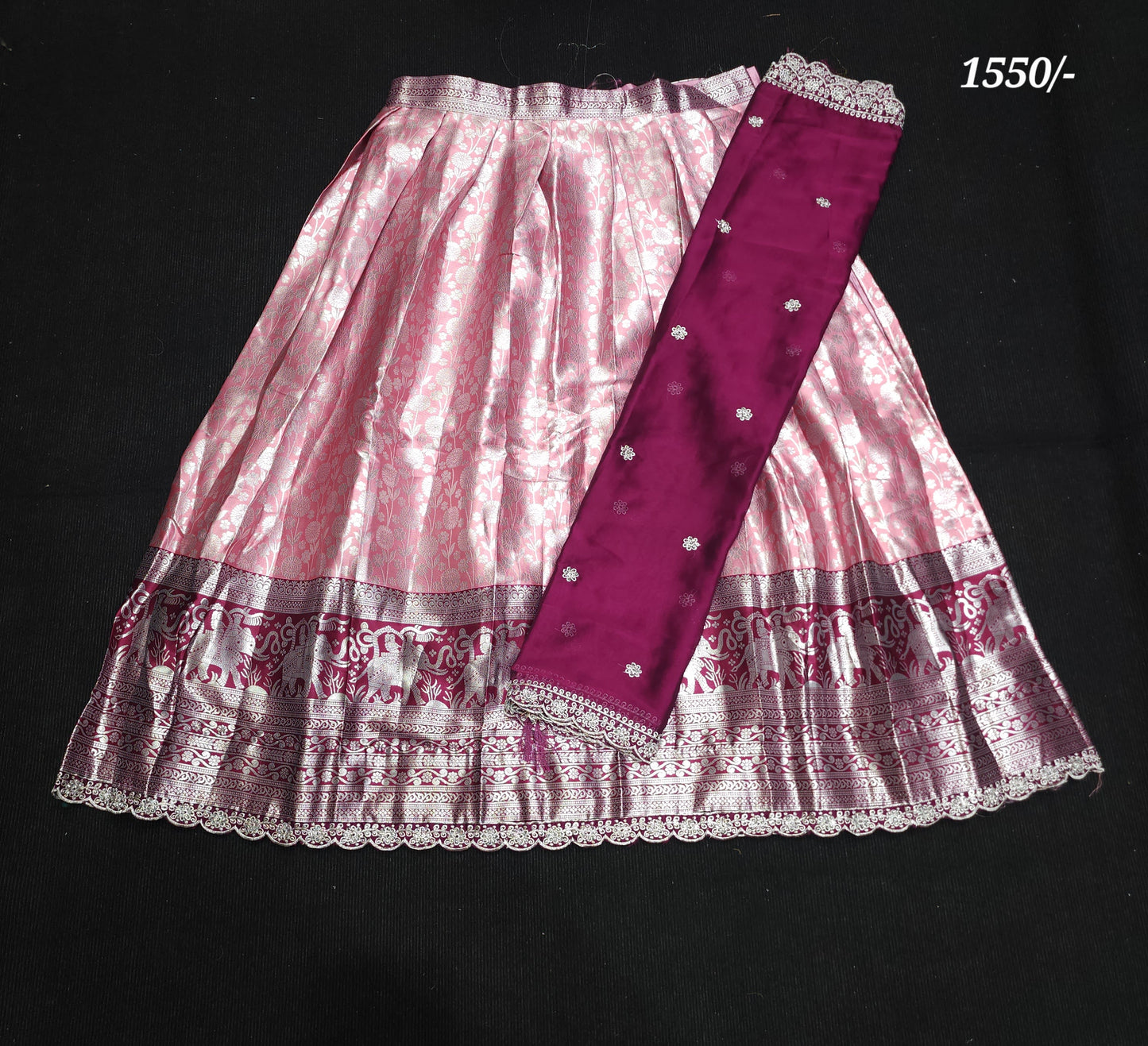 Banaras Fancy Half Saree