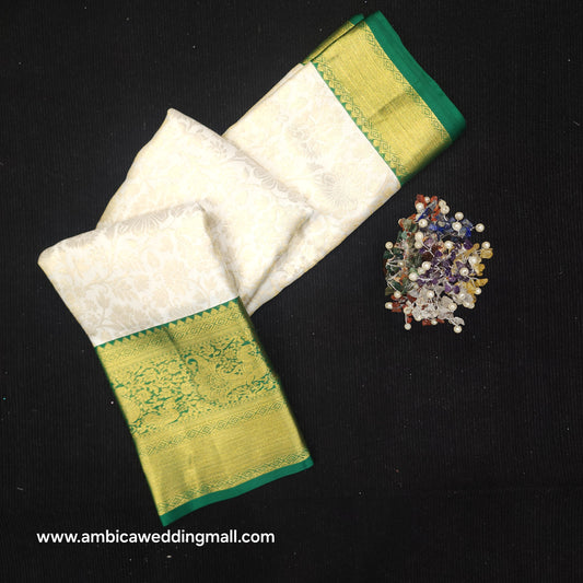 Pure Kanchi Pattu Resham Talambralu Saree