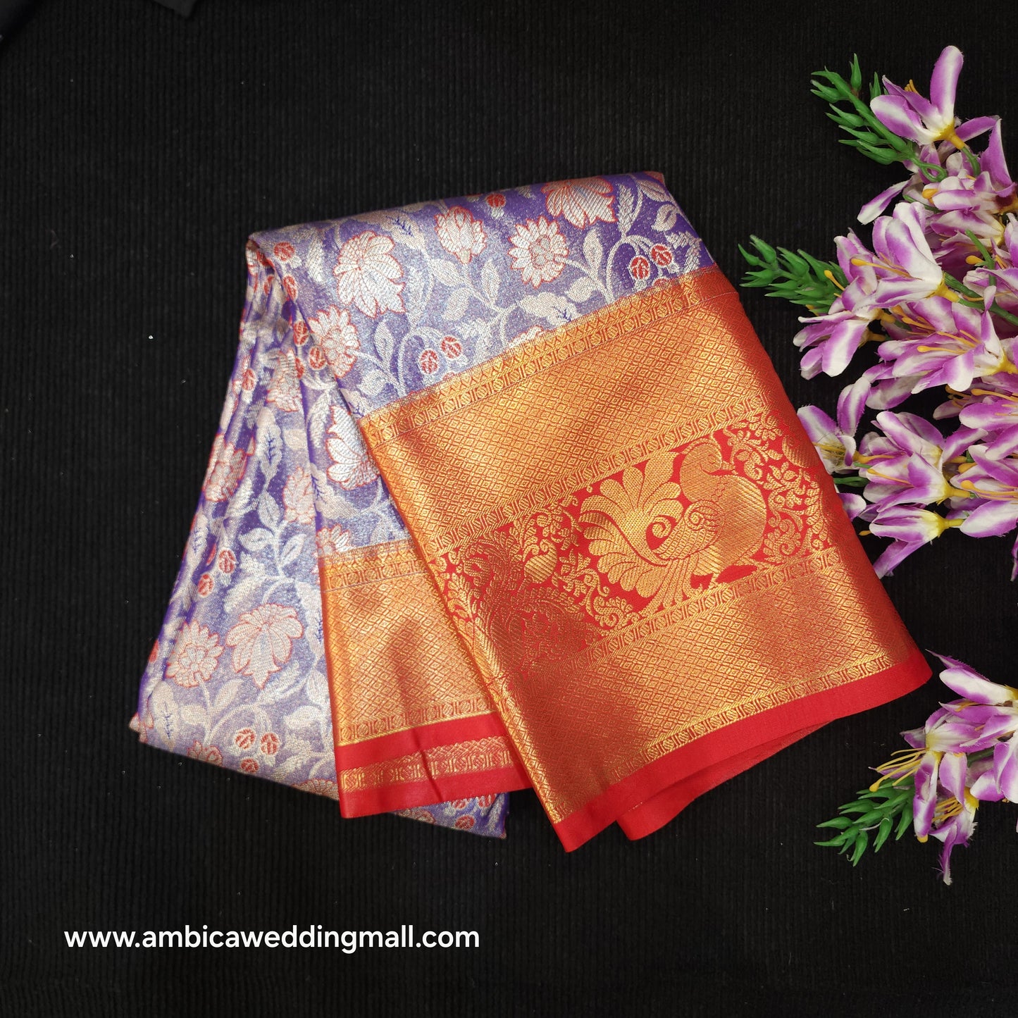 Semi Kanchi Pattu Tissue Sarees