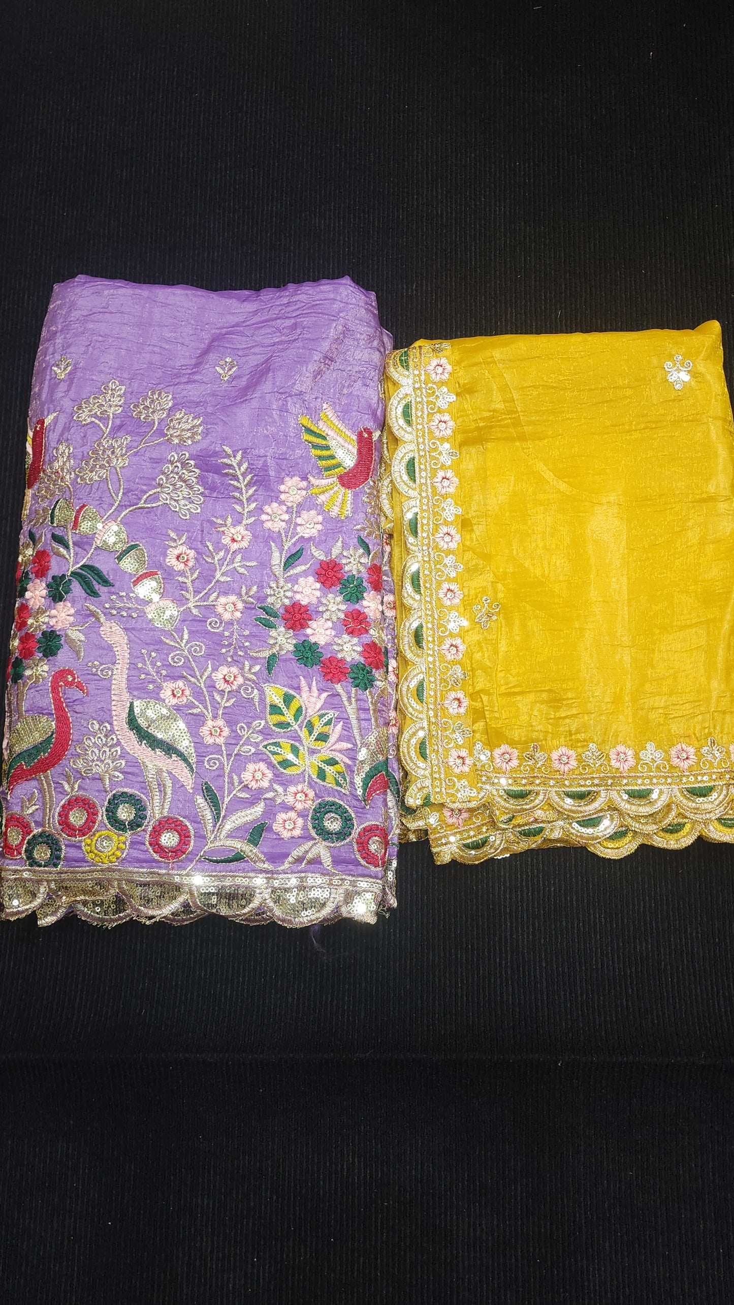 Fancy Half Saree Cutwork Duppata