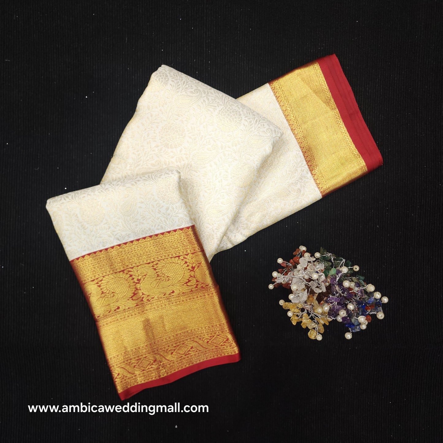 Pure Kanchi Pattu Resham Talambralu Saree