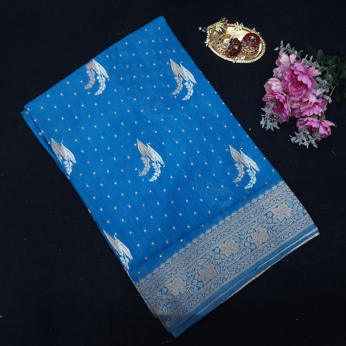 Banaras Georgette saree