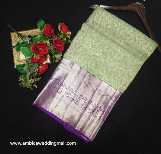 Pure Resham Bridal Kanchi Pattu Handloom Saree