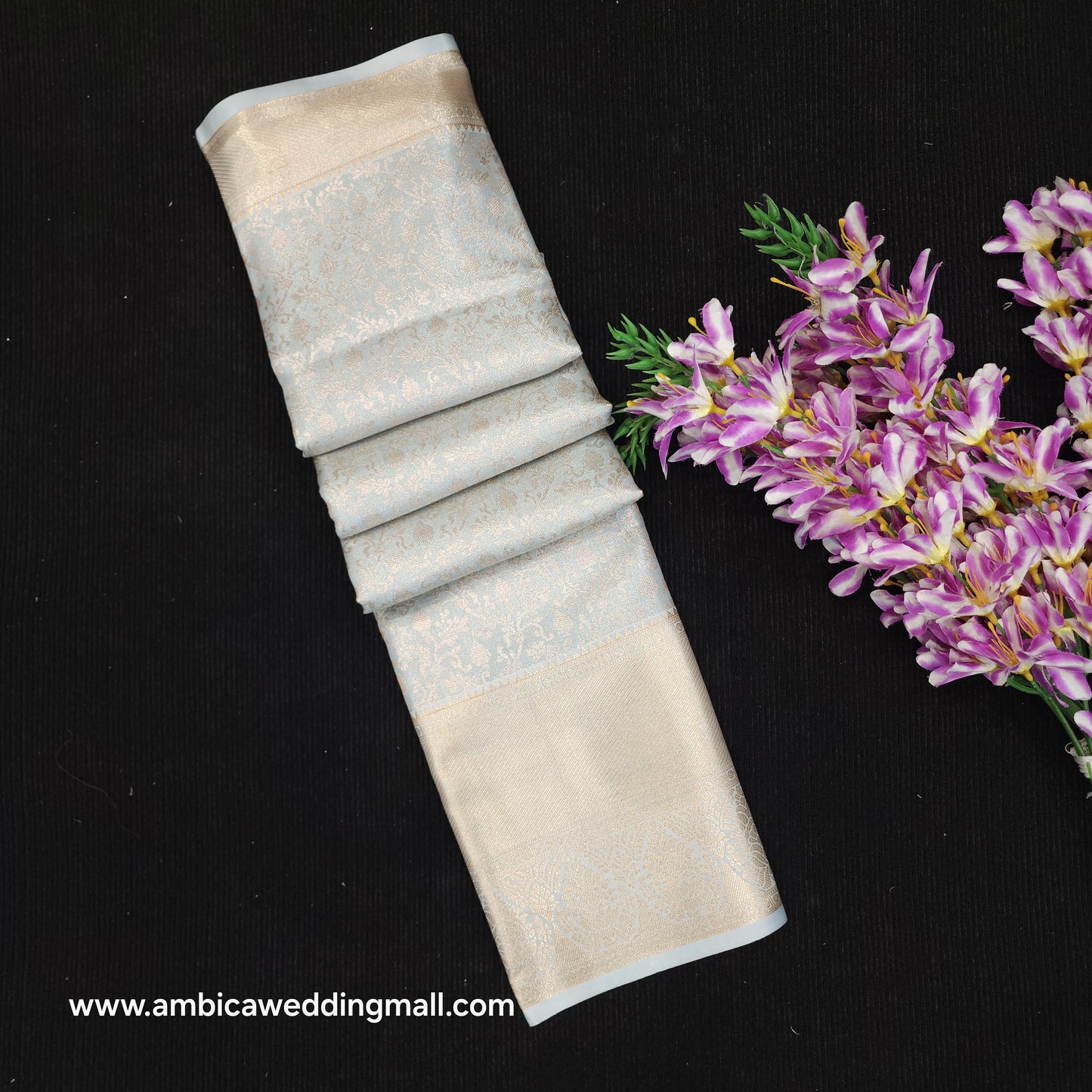 Semi Kanchi Pattu Pastel Saree