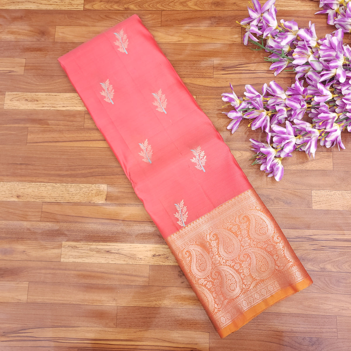 Semi Resham Kanchi Pattu Saree