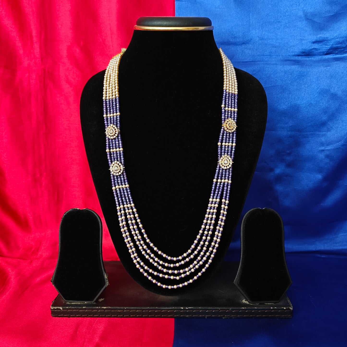 Beautiful Purple Coloured Honex Necklace