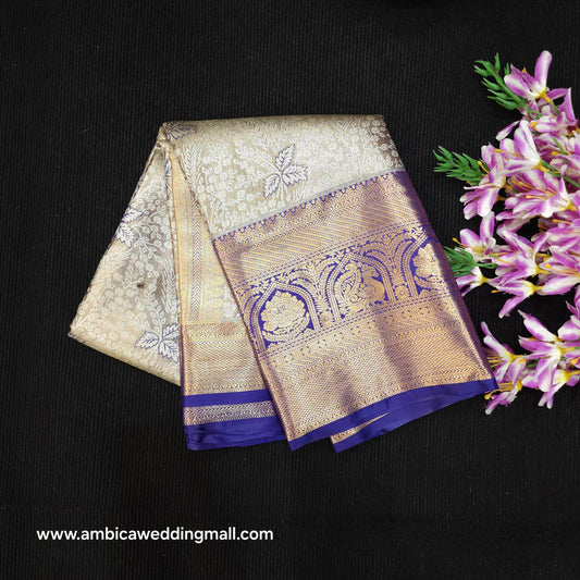 Semi Kanchi Pattu Tissue Sarees