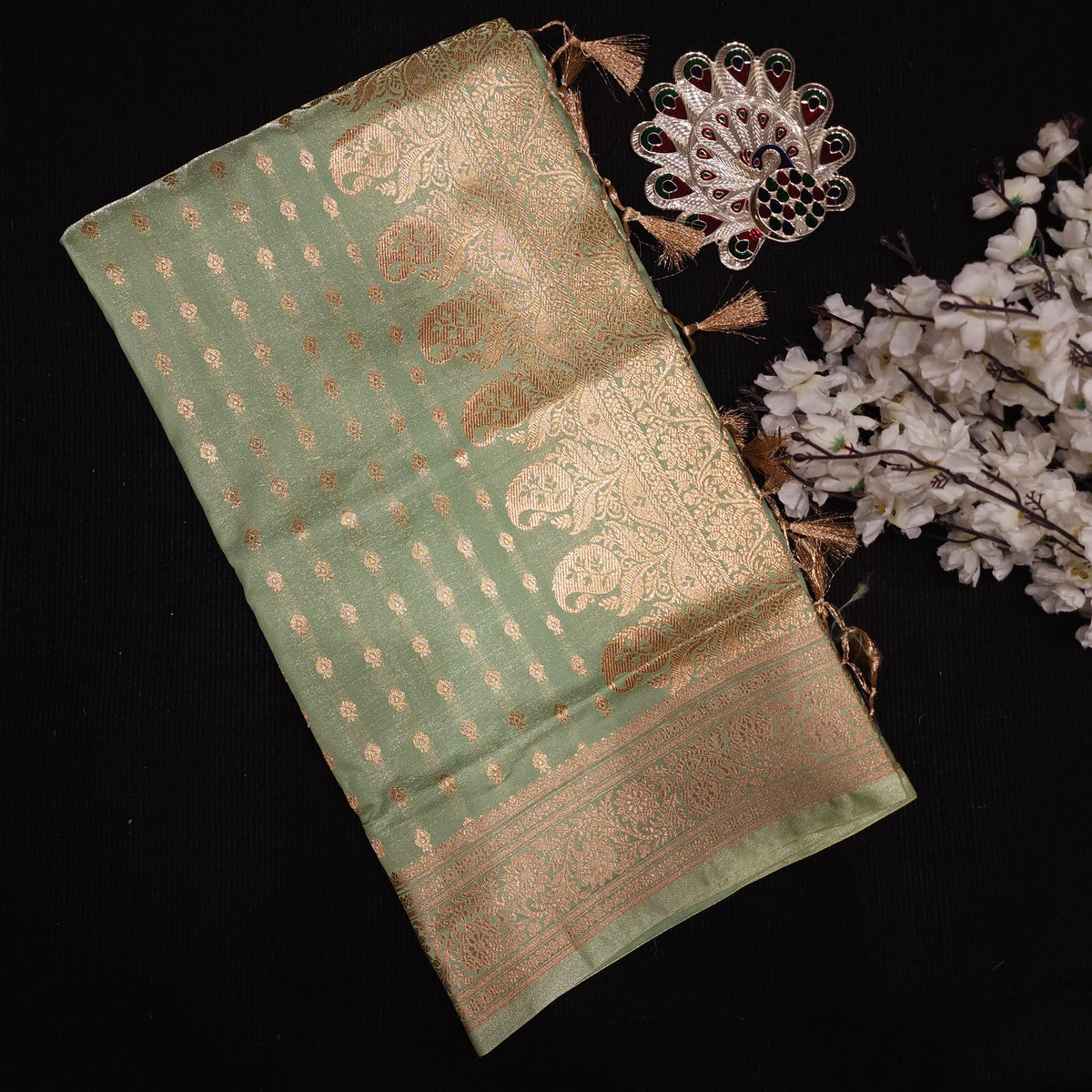 Katan Banarasi Silk Saree