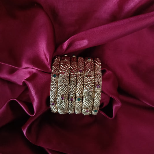 Beautiful Antique Bangles Set - Ambica Wedding Mall