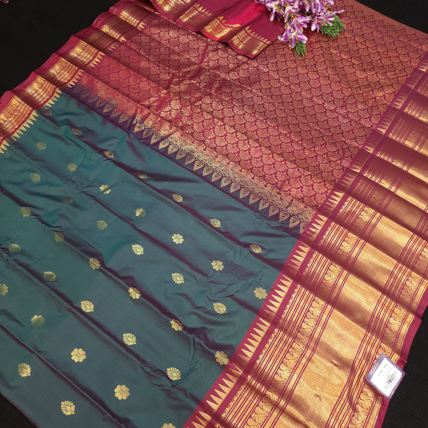 Gadwal semi Pattu Saree