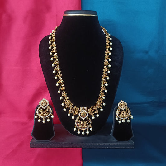 Beautiful Nakshi Long Necklace