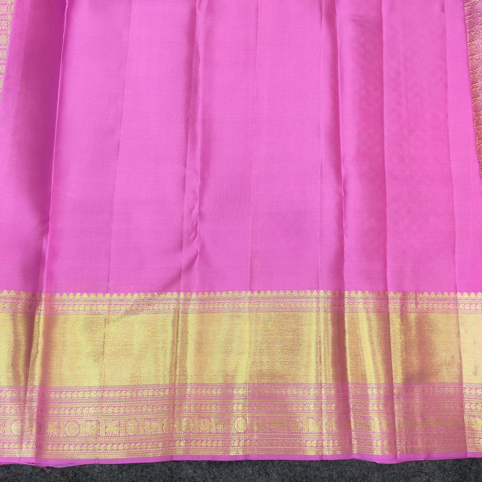 Kanchi Pattu Bridal Pure Zari Saree - Ambica Wedding Mall