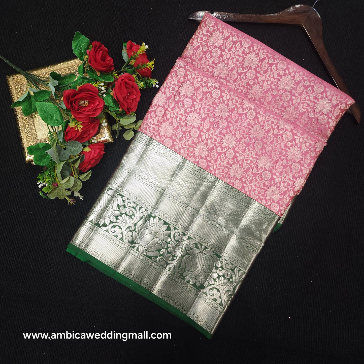 Pure Resham Bridal Kanchi Pattu Handloom Saree