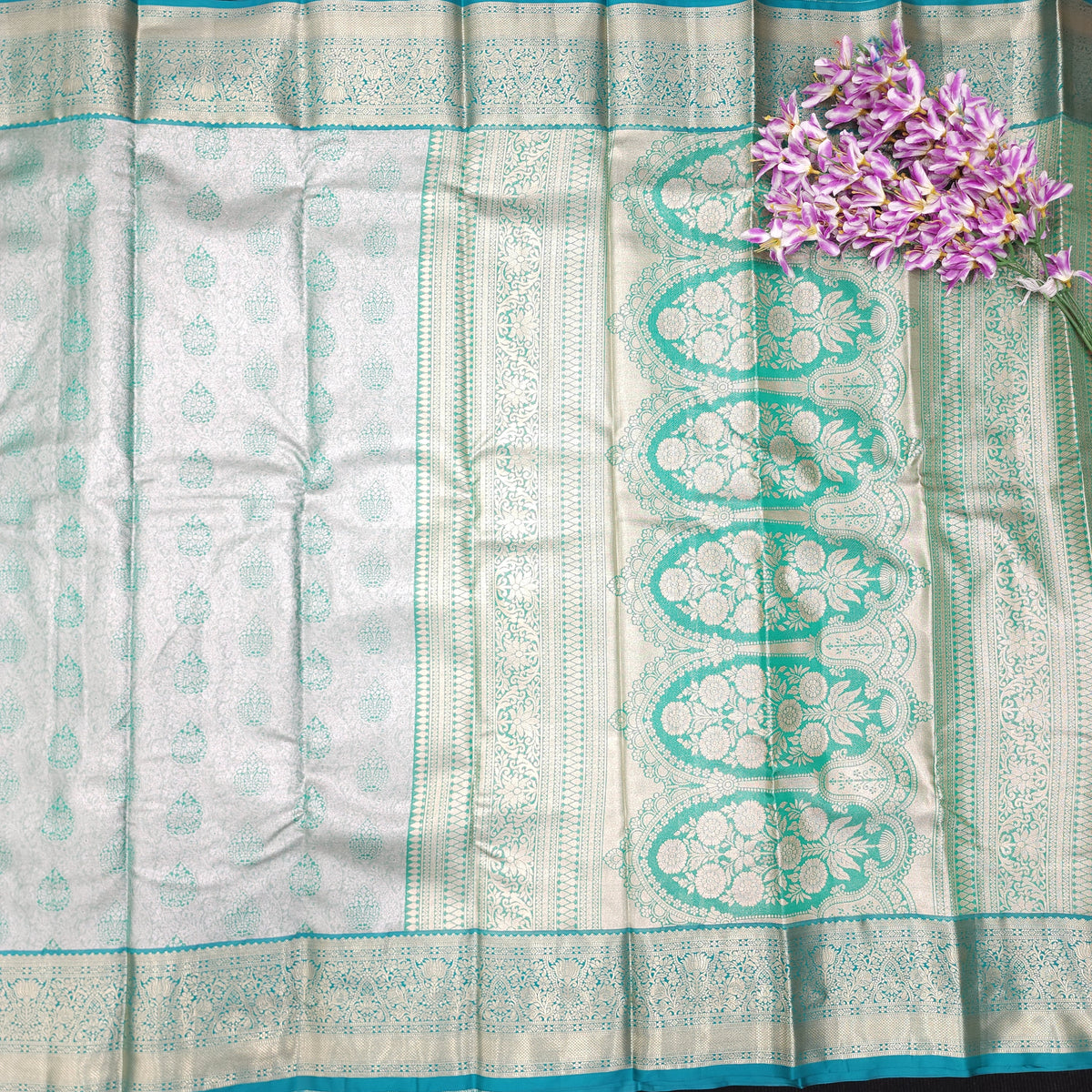 1 Gram Gold zari Tissue pattu saree✨️