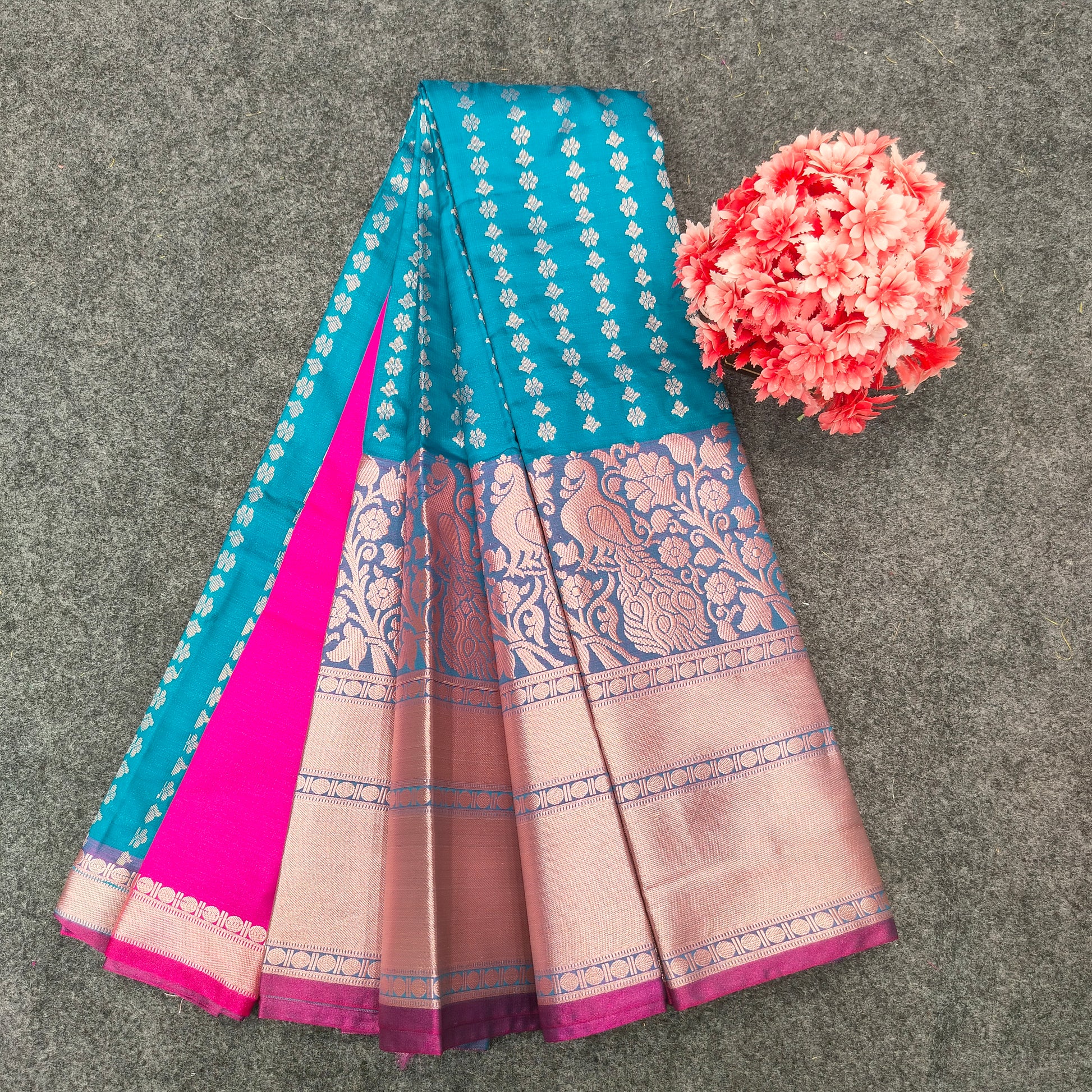 Semi Pattu Kuppadam Saree - Ambica Wedding Mall