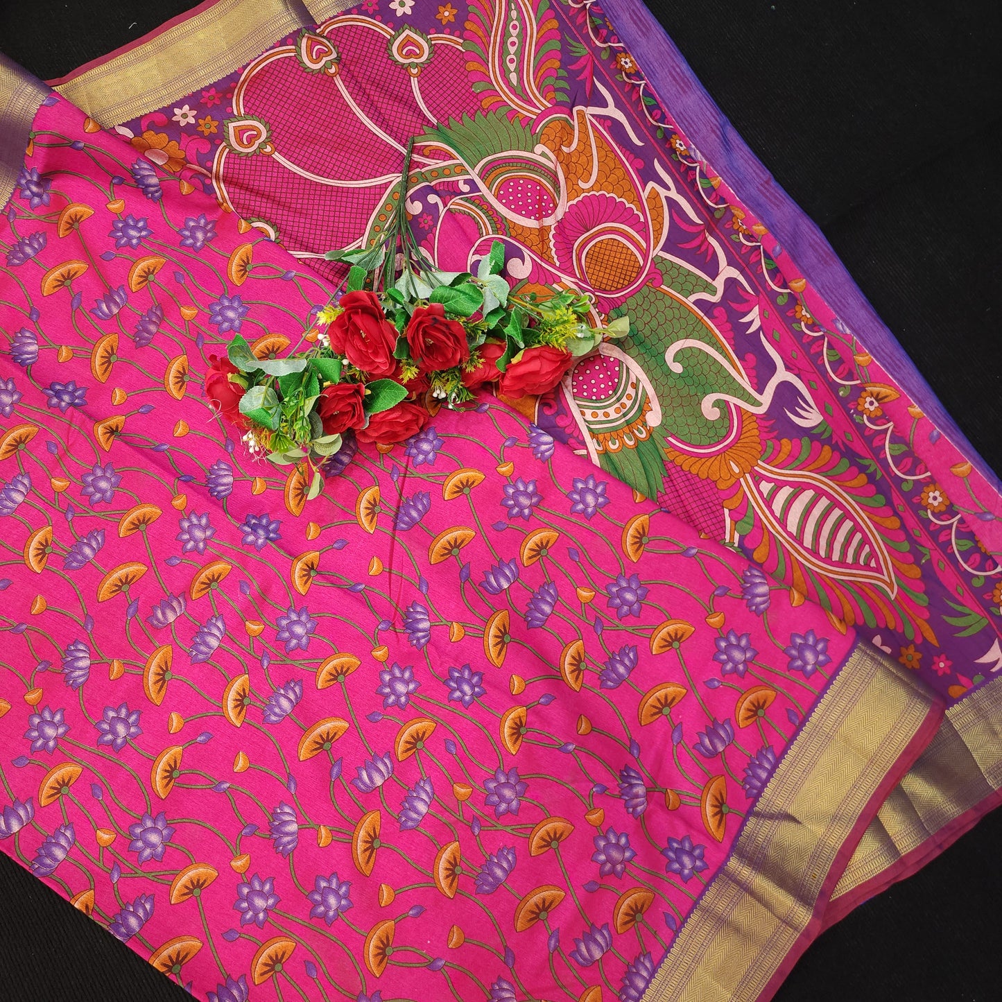 Kalamkari Fancy Saree