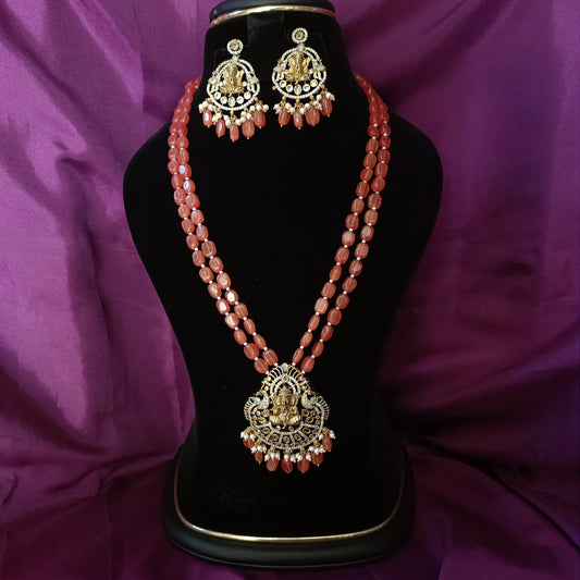 Beautiful Lord Ganesha Idol Beads Maala - Ambica Wedding Mall