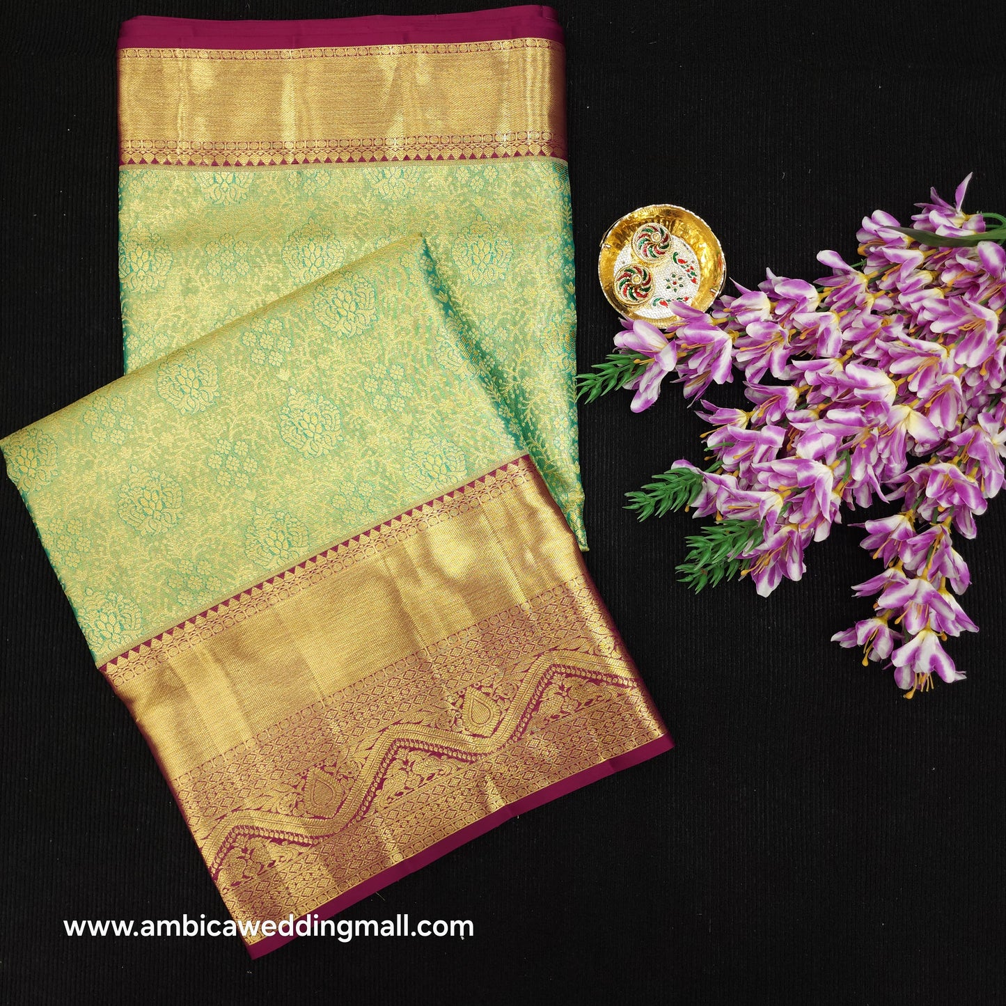 Pure Handloom Kanchi Pattu Bridal Saree