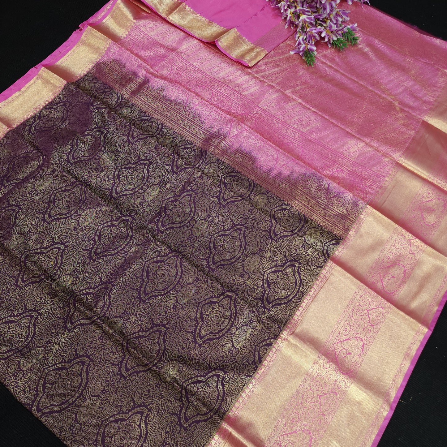 Resham Mix Kanchi Pattu Sarees
