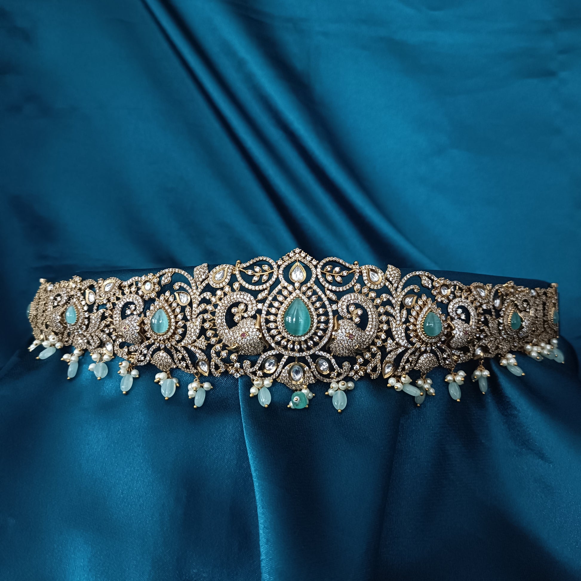 Beautiful Victorian Vaddanam - Ambica Wedding Mall