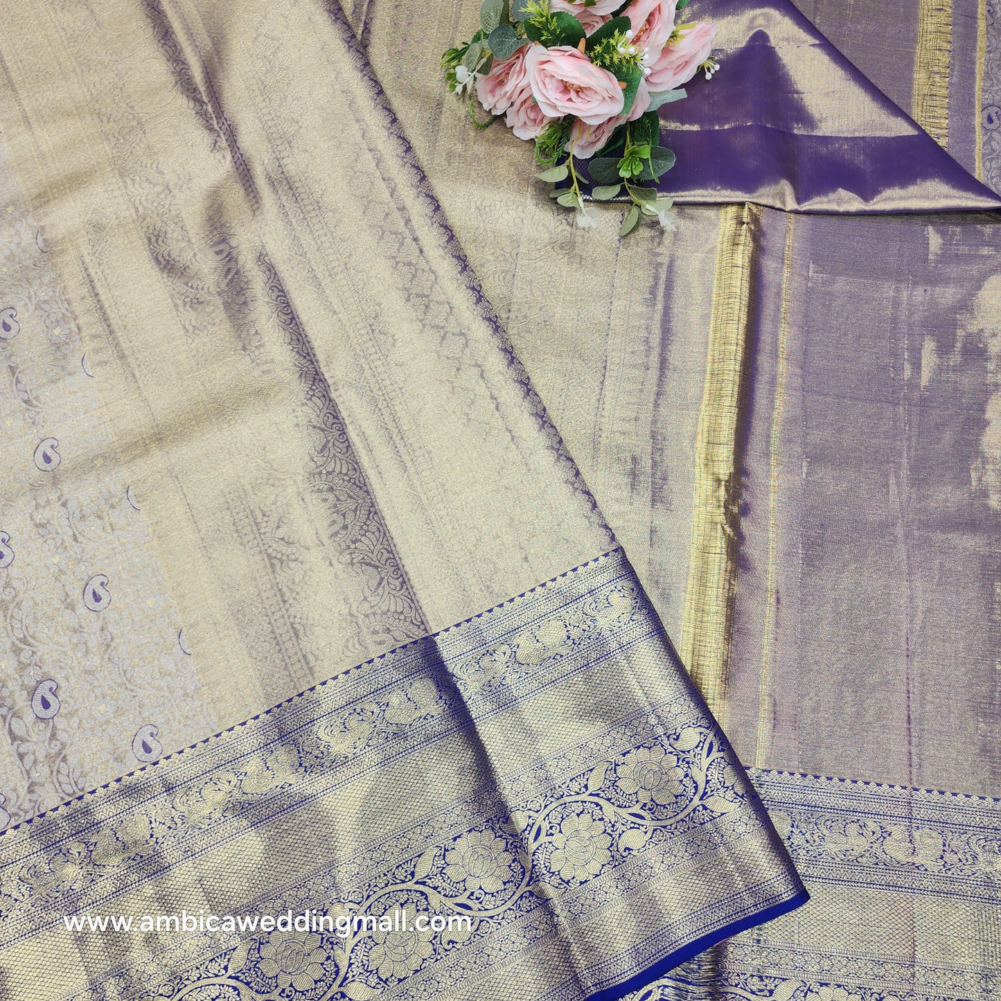 Pure Tissue Powerloom Bridal Kanchi Pattu Saree😍✨️