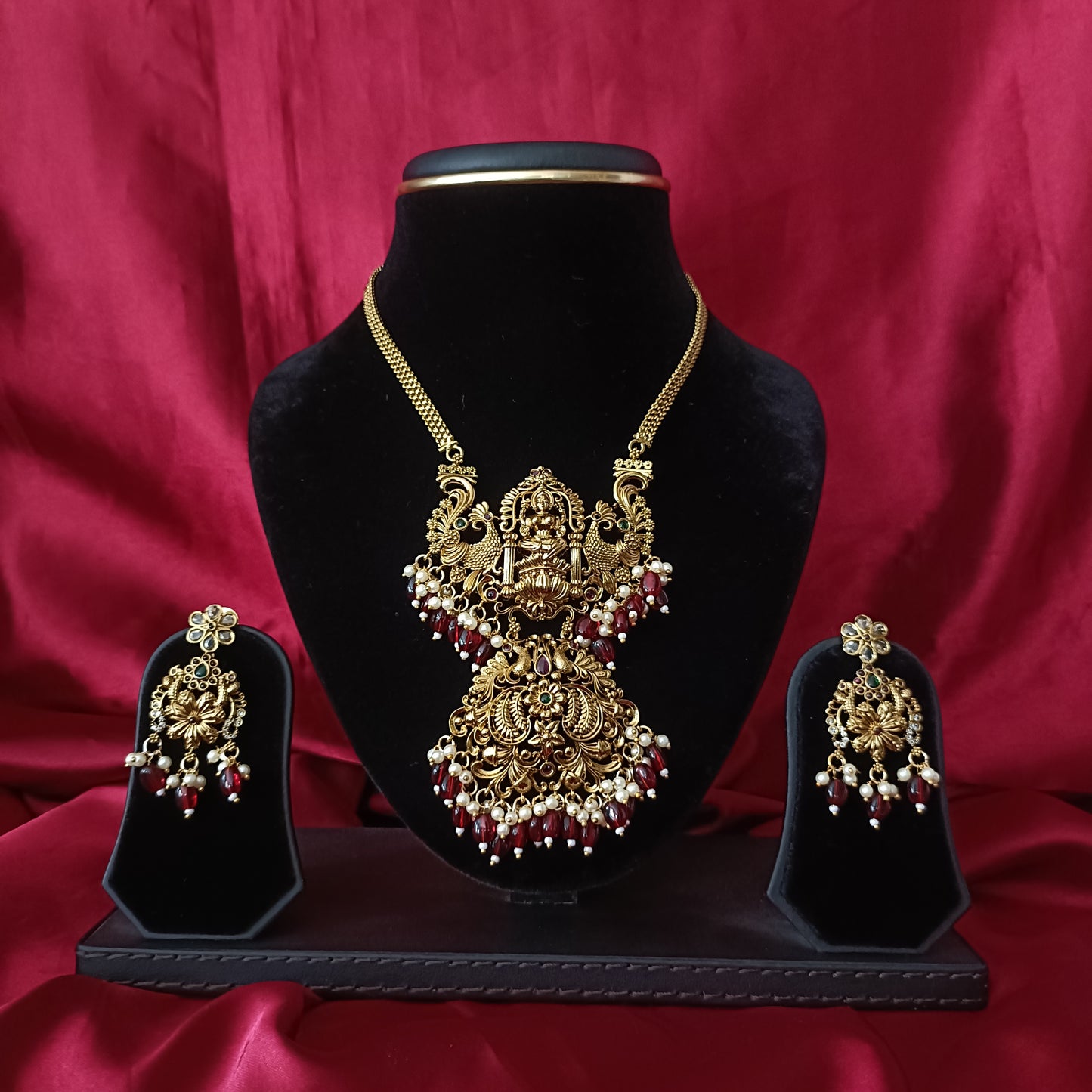 Beautiful Nakshi Non third Necklace - Ambica Wedding Mall