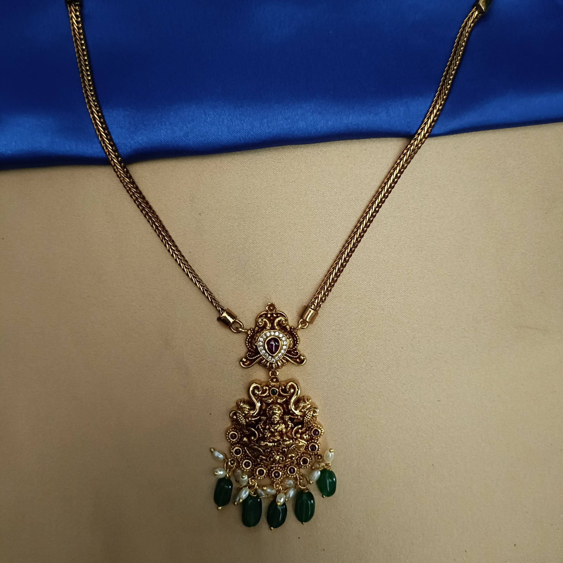 Beautiful Nakshi Non third Necklace - Ambica Wedding Mall