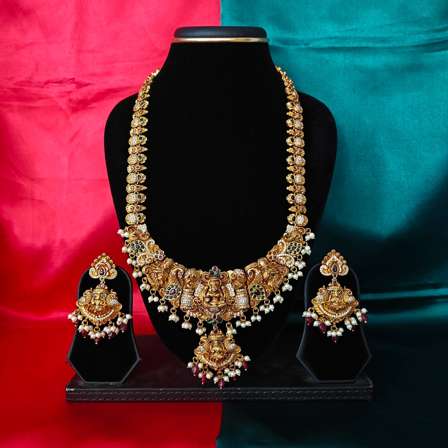 Beautiful Nakshi Long Necklace