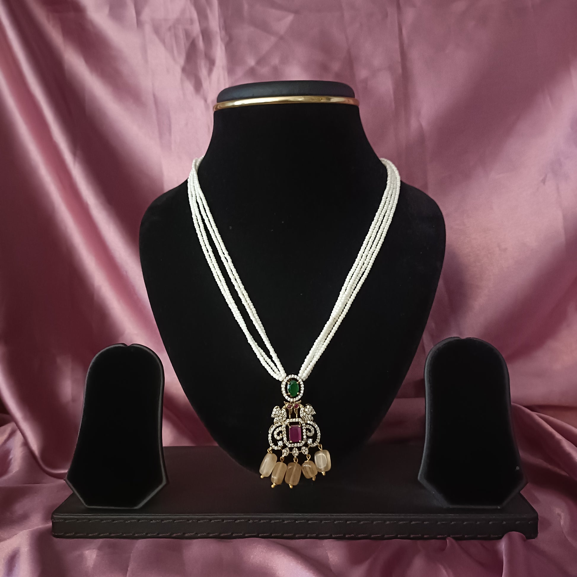 Beautiful Pearls Maala - Ambica Wedding Mall