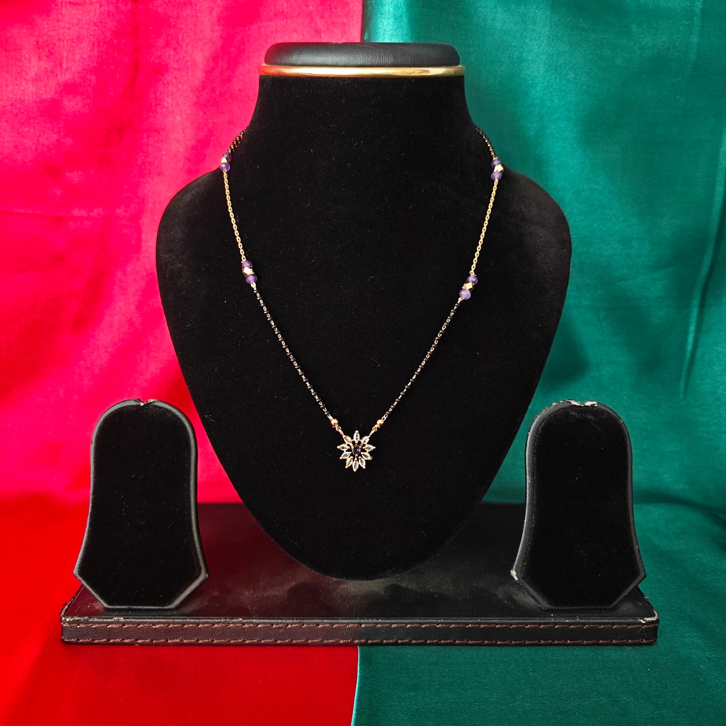 Beautiful Simple Black Beads Short