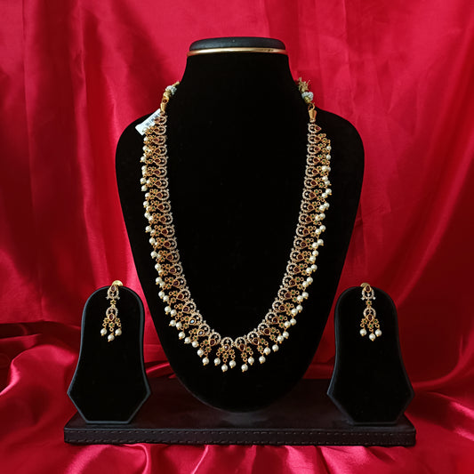 Beautiful Nakshi Long Necklace