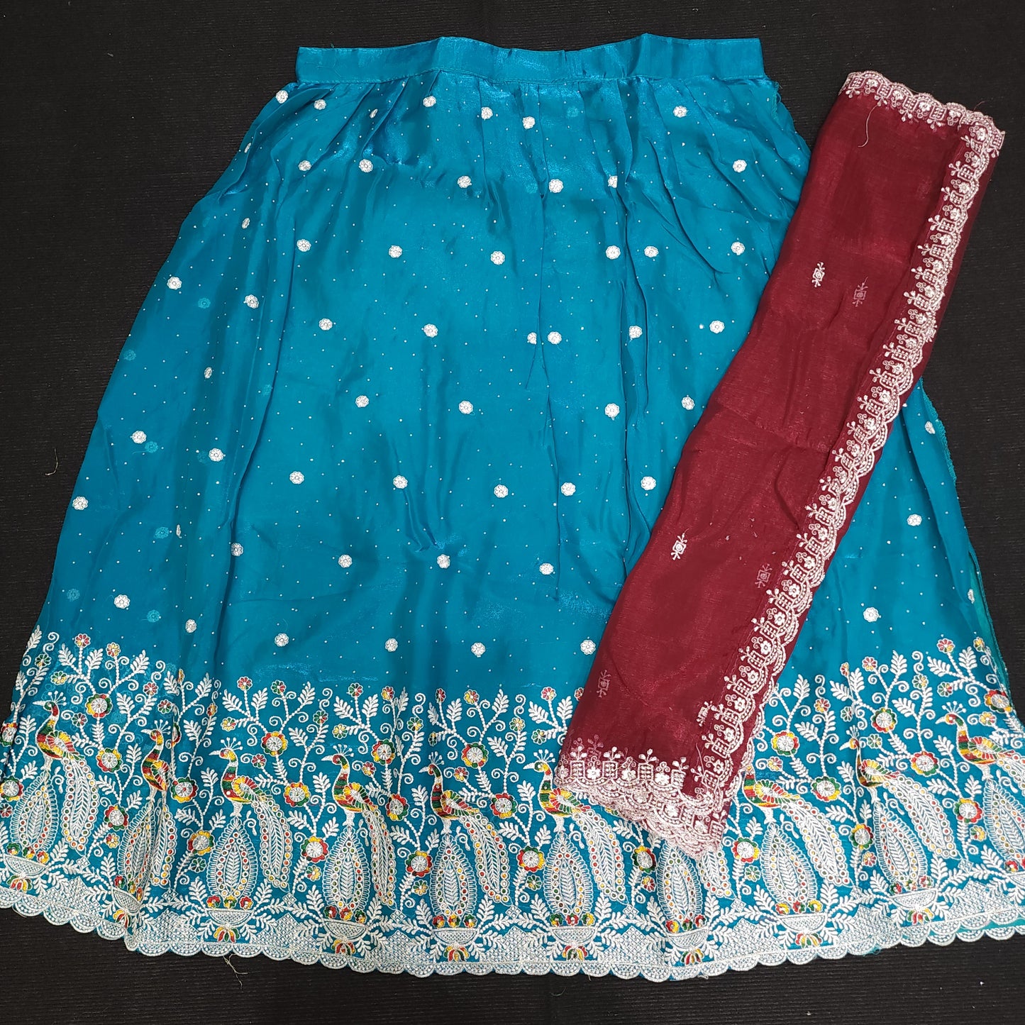 Banaras Fancy Half Saree