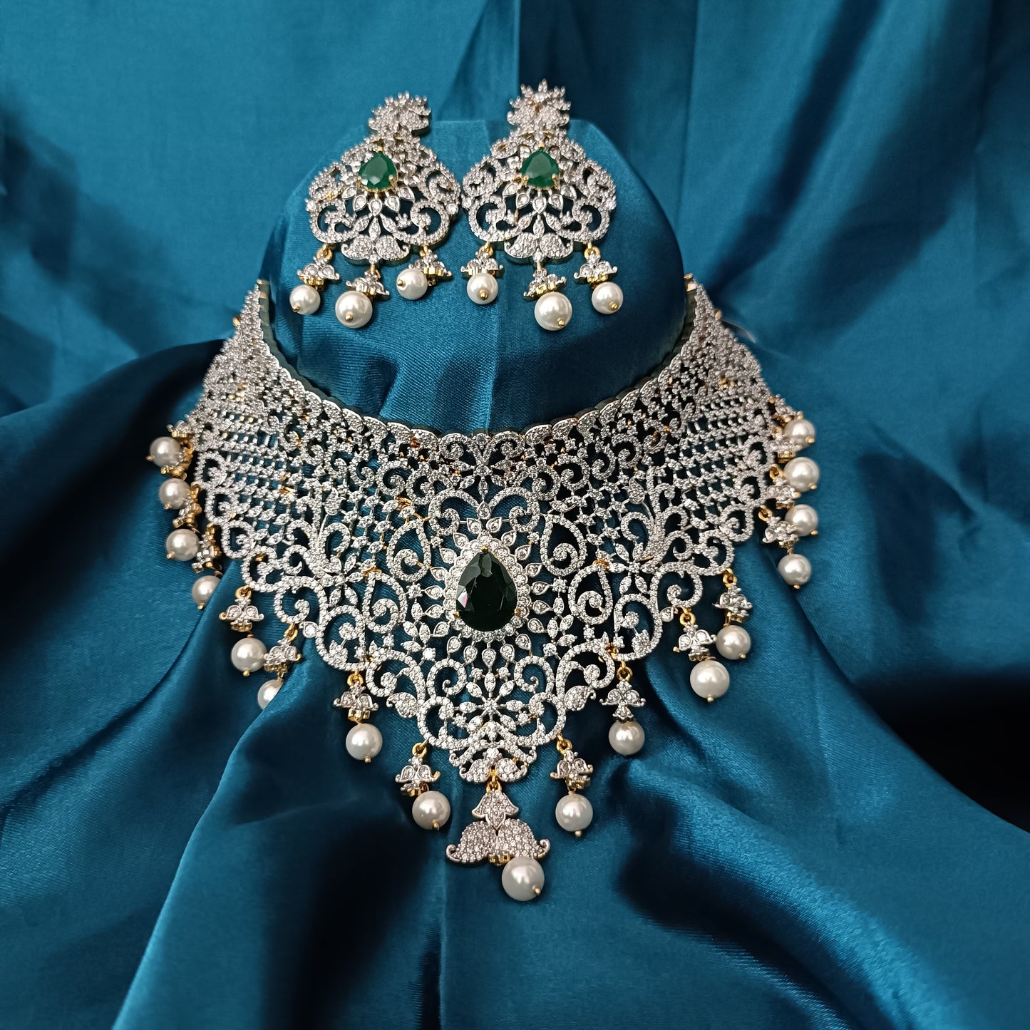 Beautiful GJ Choker - Ambica Wedding Mall