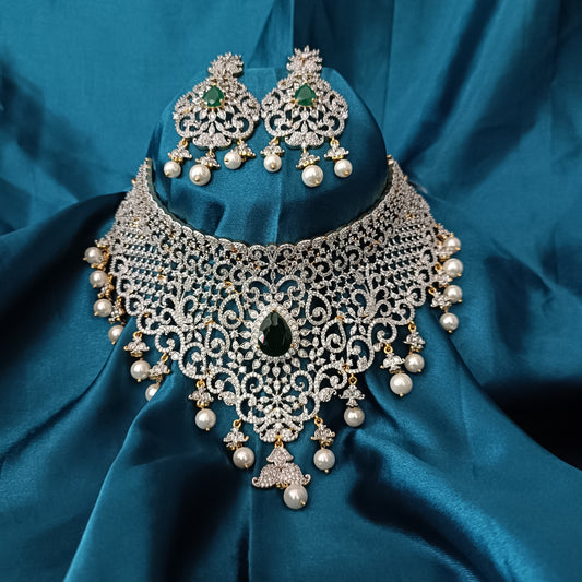 Beautiful GJ Choker - Ambica Wedding Mall