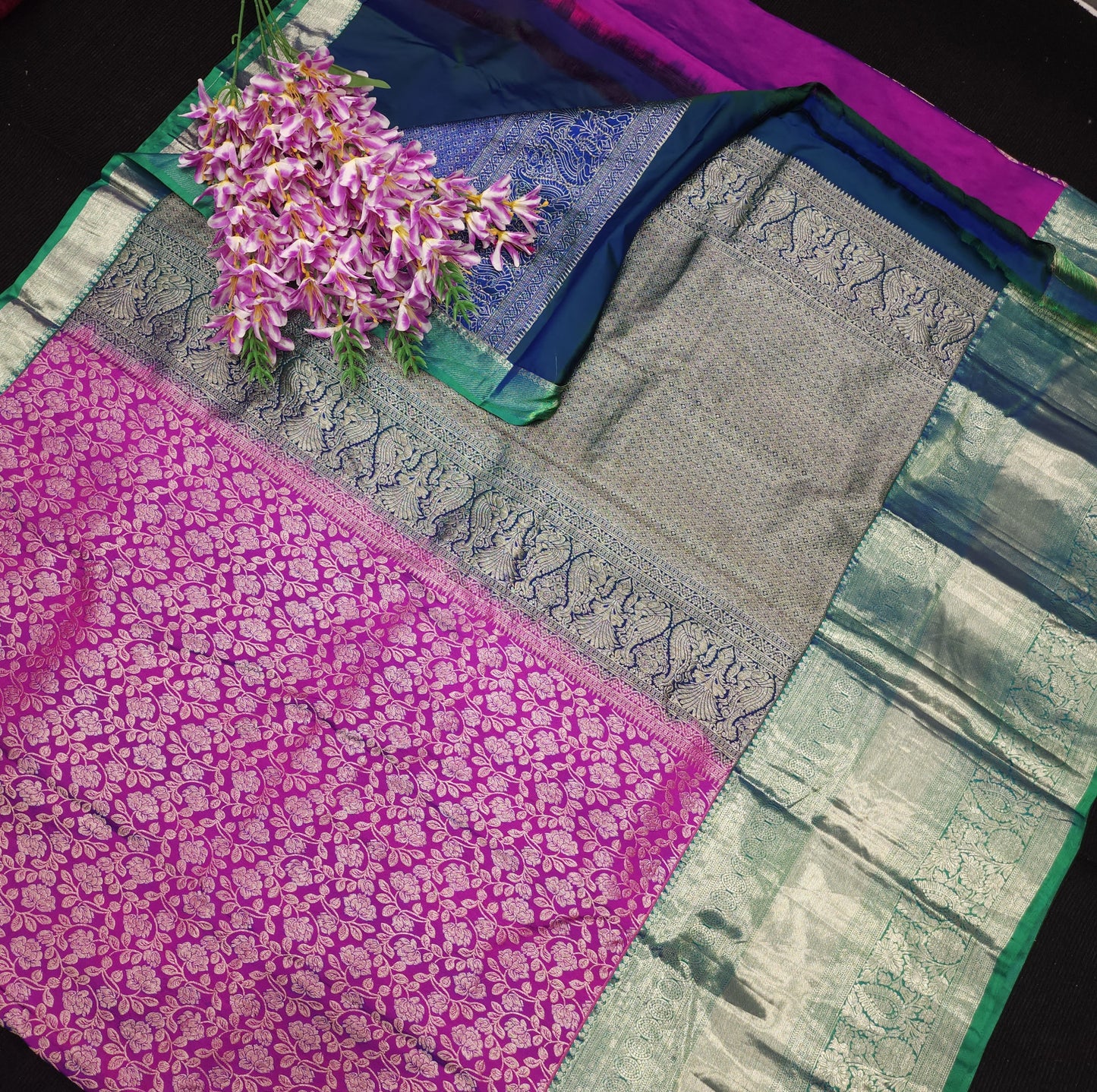 Kanchi Pattu Reshma Sarees✨️
