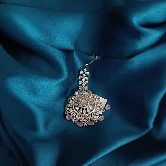 Simple Baby Pink Tika - Ambica Wedding Mall
