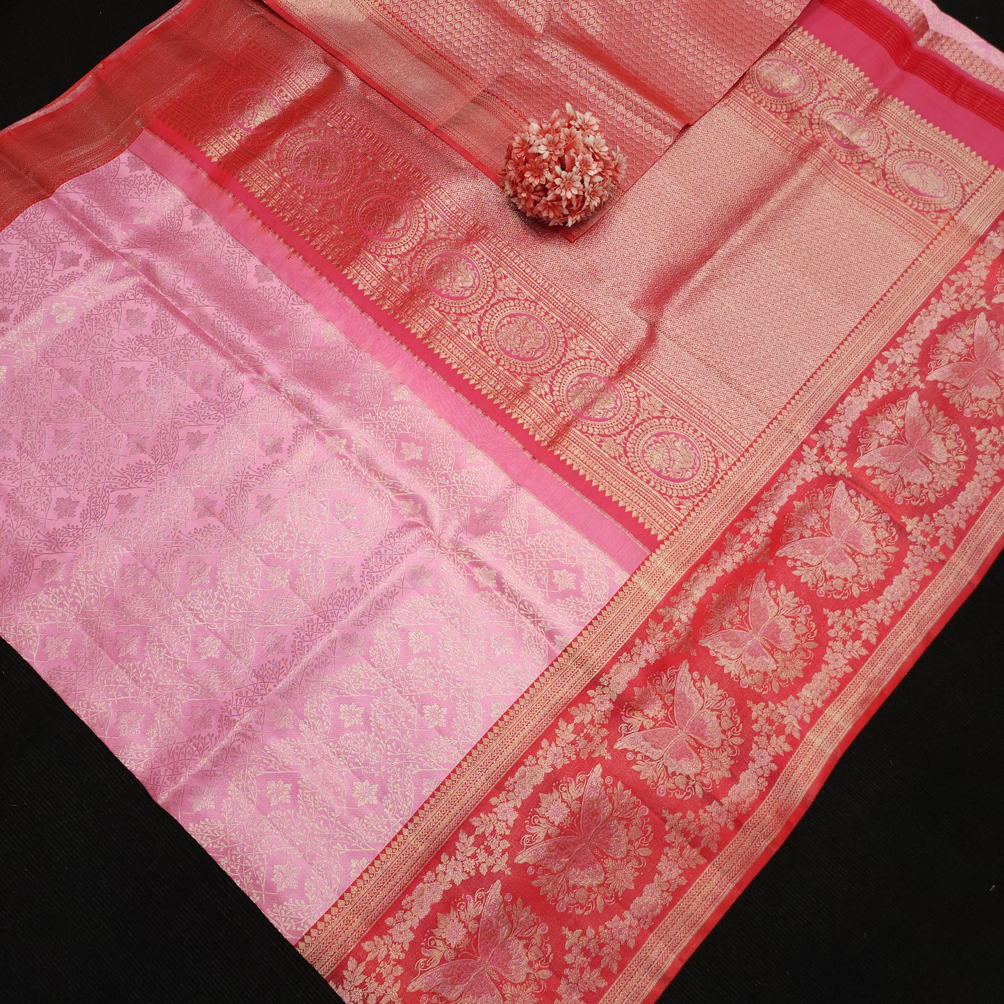 Pure Handloom Bridal Kanchi Pattu Sarees😍