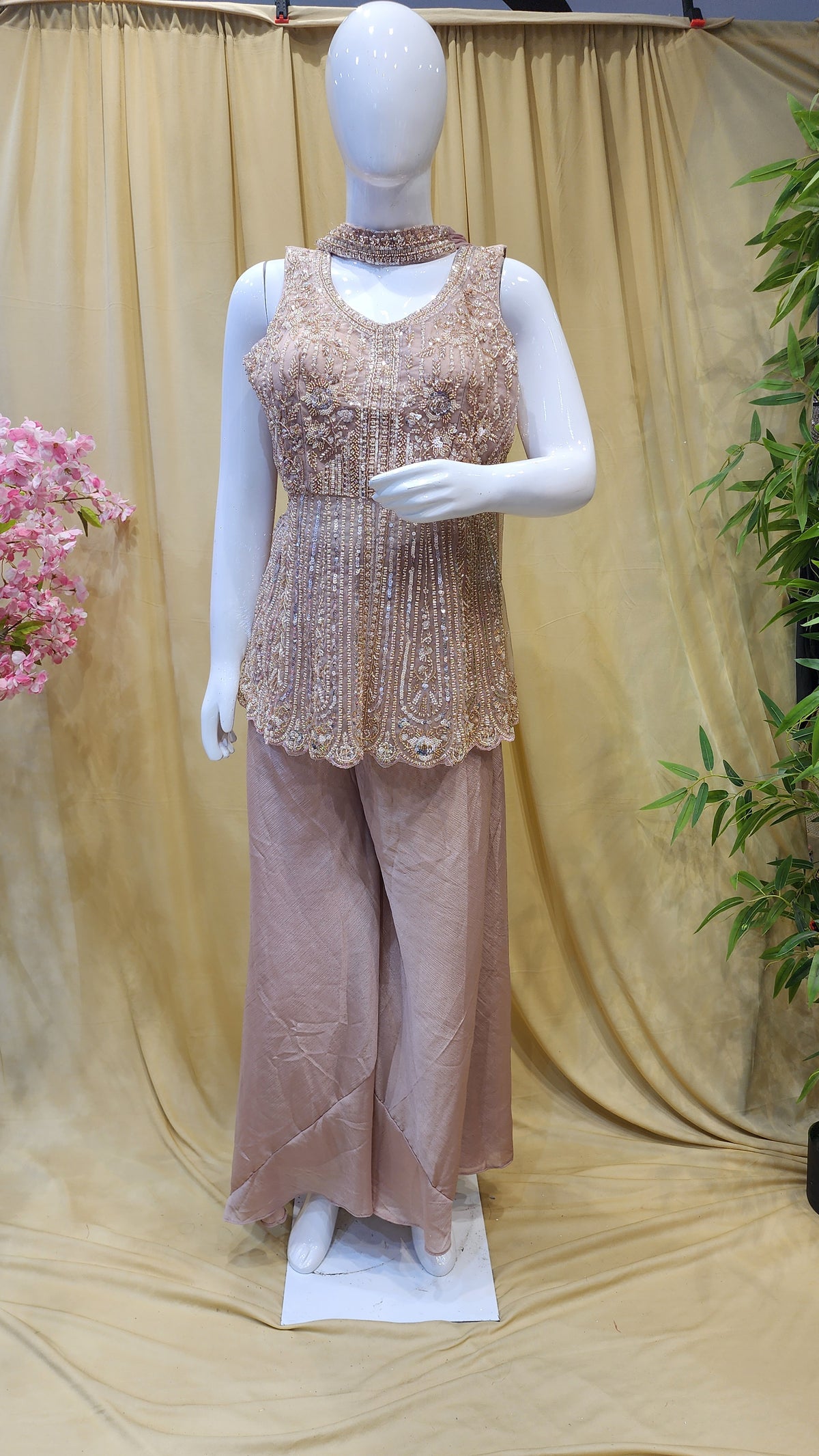 Fancy Sharara Dress