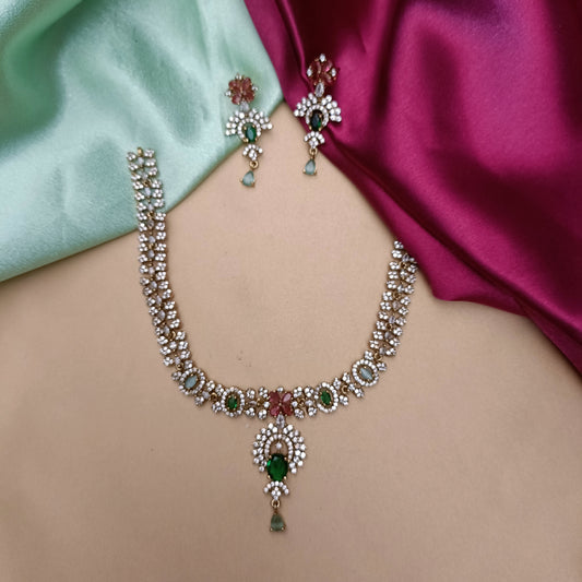 Beautiful Mini Necklace - Ambica Wedding Mall