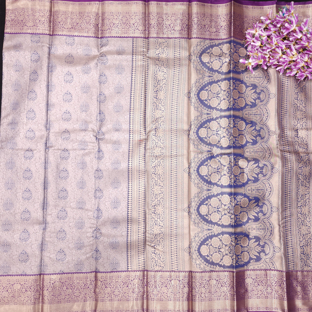 1 Gram Gold zari Tissue pattu saree✨️