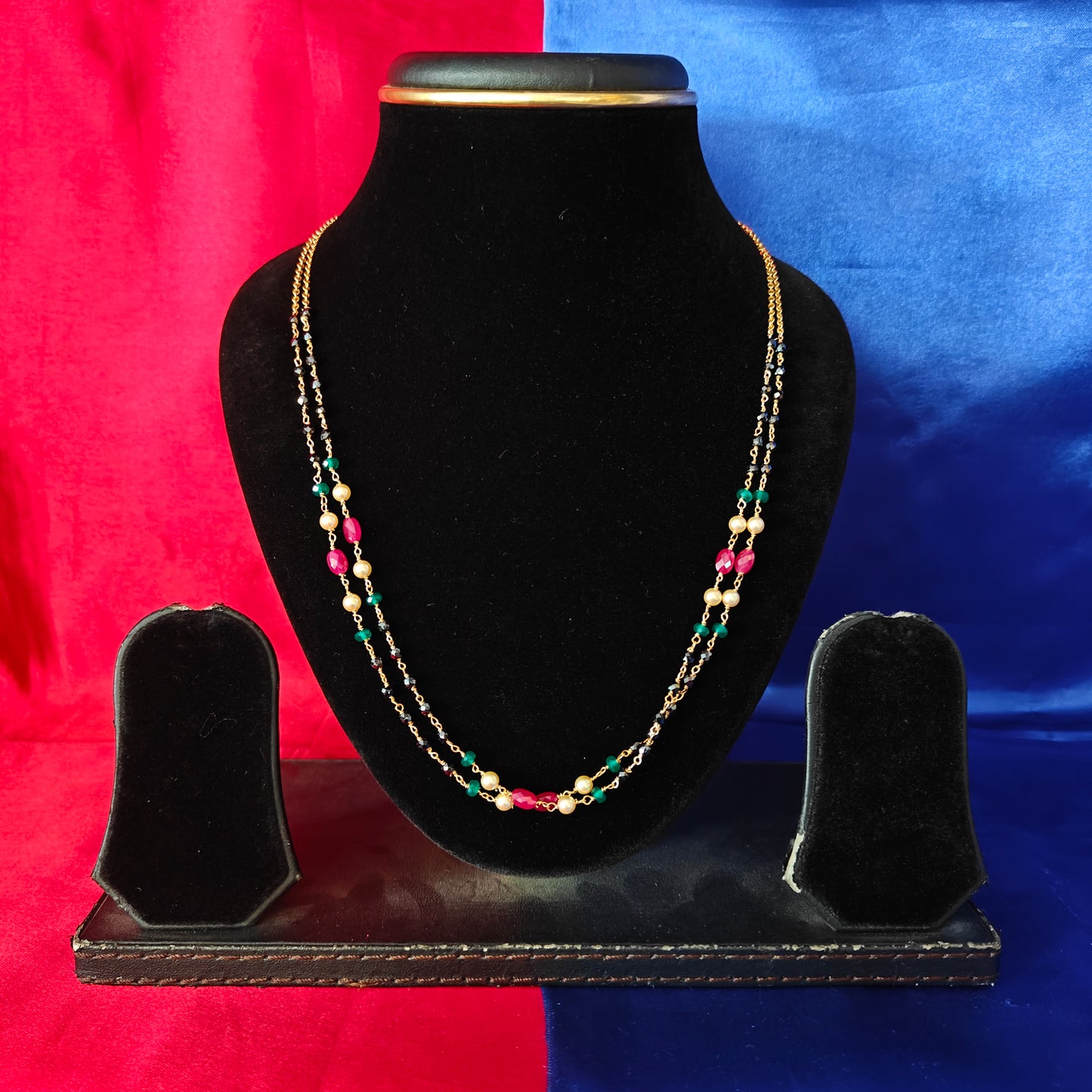 Beautiful Black Coloured Beads Mala