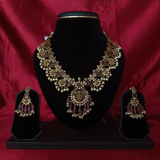 Beautiful Buttapusalu Short Necklace - Ambica Wedding Mall
