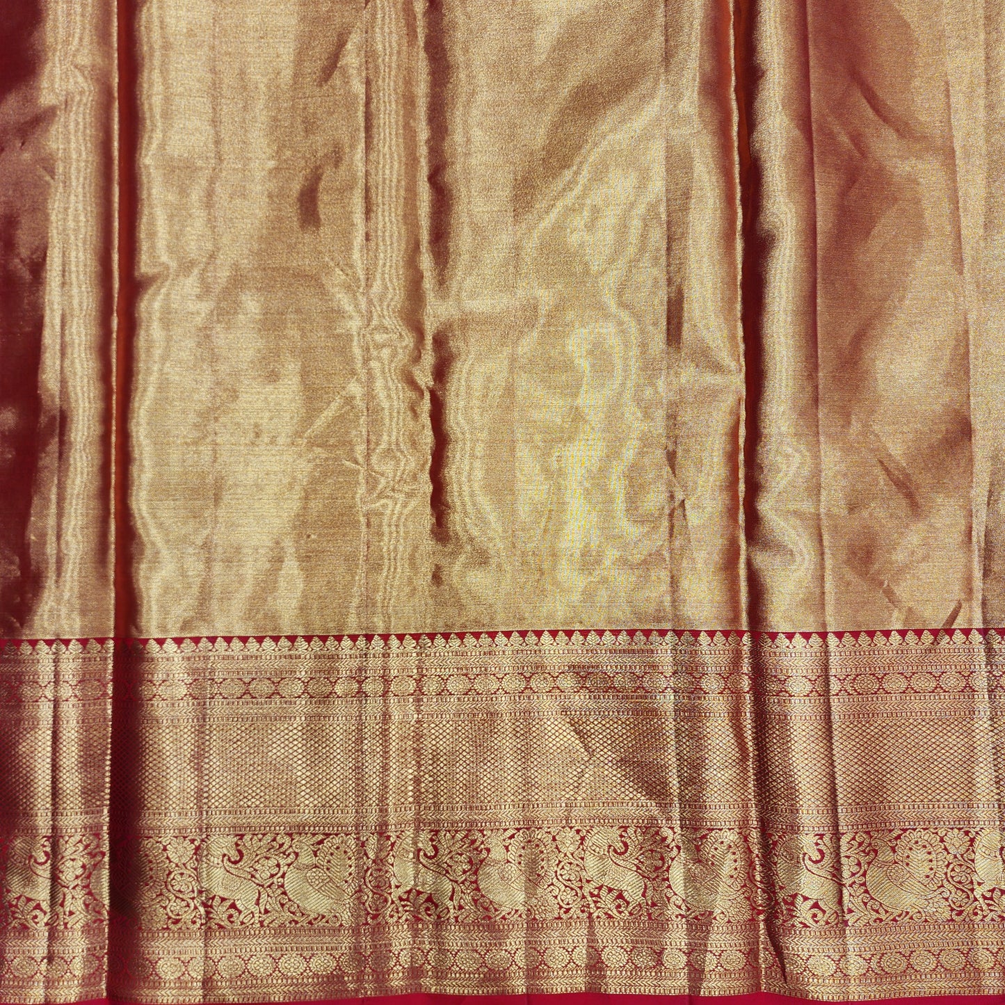 Pure tissue Bridal Kanchi Pattu Handloom Saree