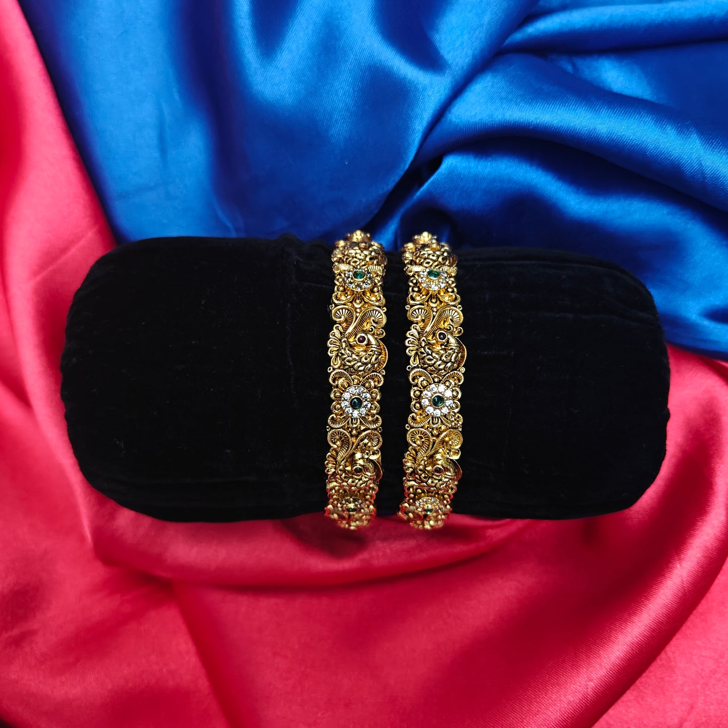 Beautiful Nakshi Bangle With Laxmi Idol - Ambica Wedding Mall