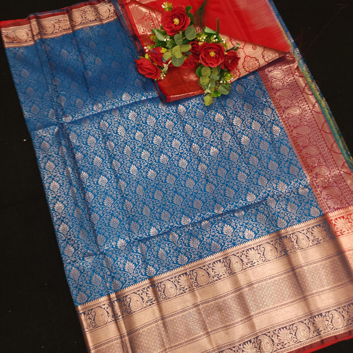Banaras Fancy Brocade Sarees💫🎀