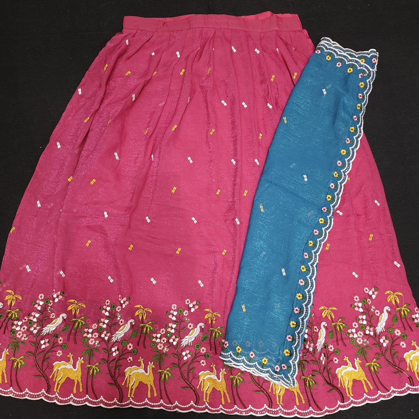 Banaras Fancy Half Saree